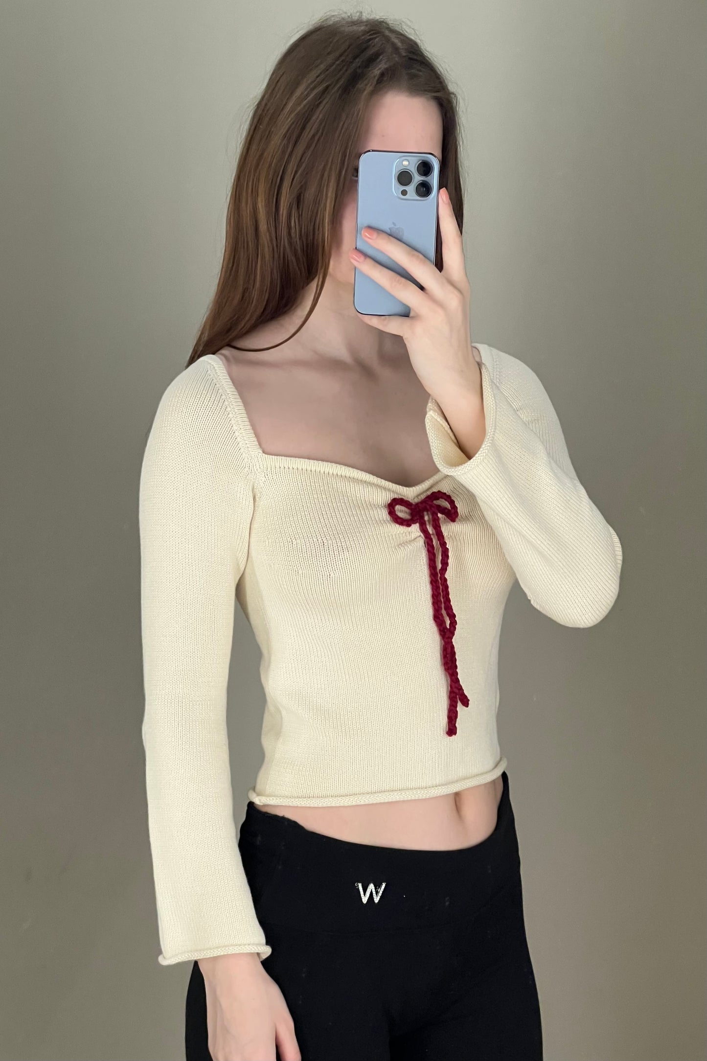 Sample Gingerbread Knitted Longsleeve size S