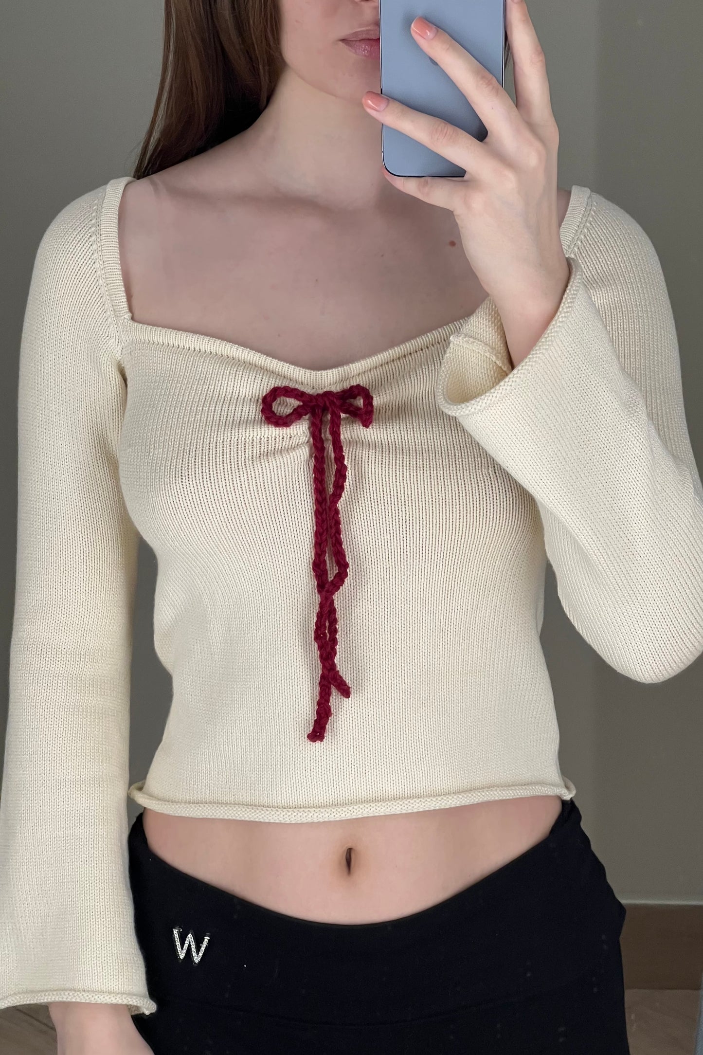 Sample Gingerbread Knitted Longsleeve size S