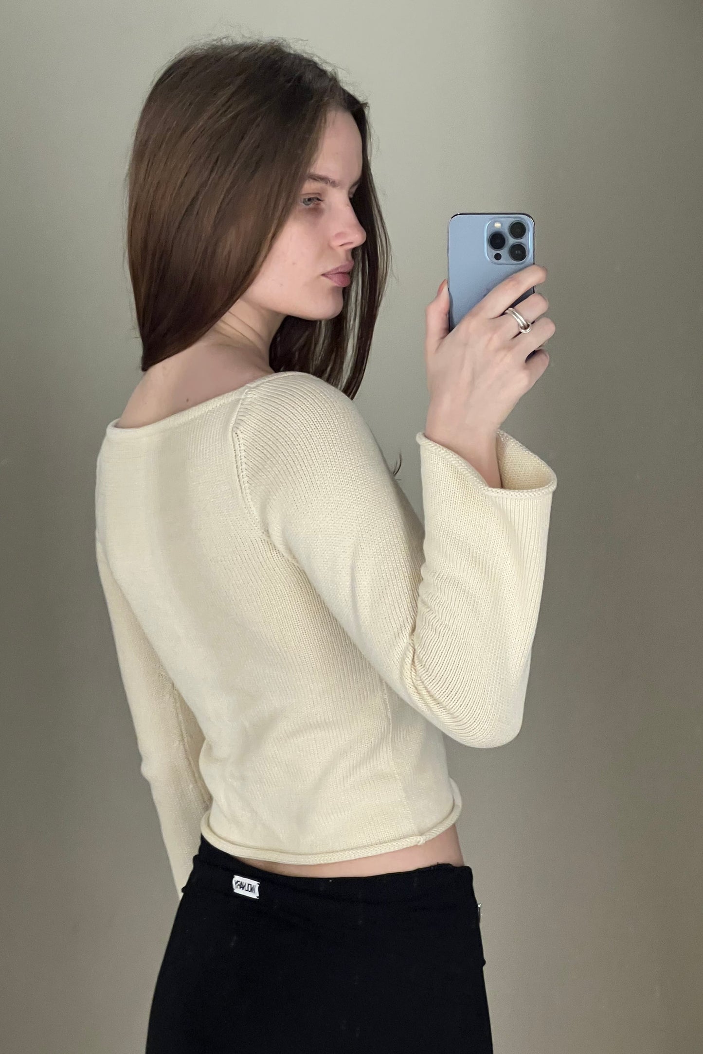 Sample Gingerbread Knitted Longsleeve size S